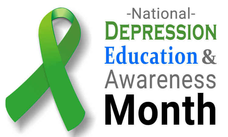 National Depression Education Awareness Month